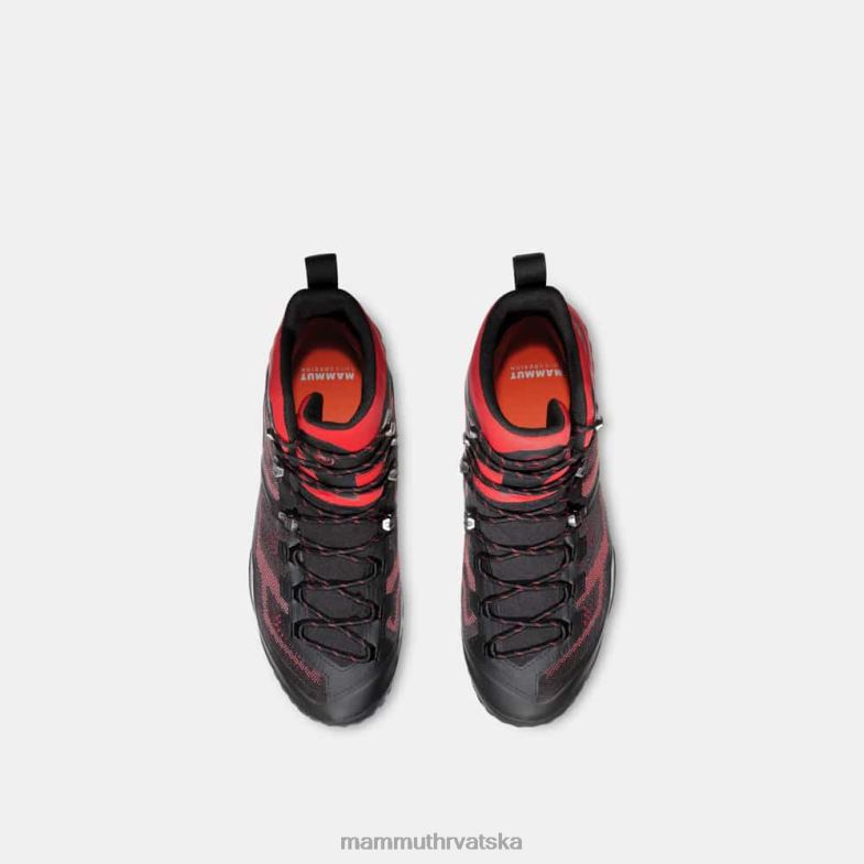 Mammut muškarci obuća ducan visoki gtx Z08N1220 crno-tamno ljuto