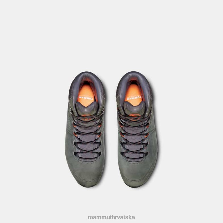 Mammut muškarci obuća živa iv sredina lth Z08N334 crno-vruće crveno