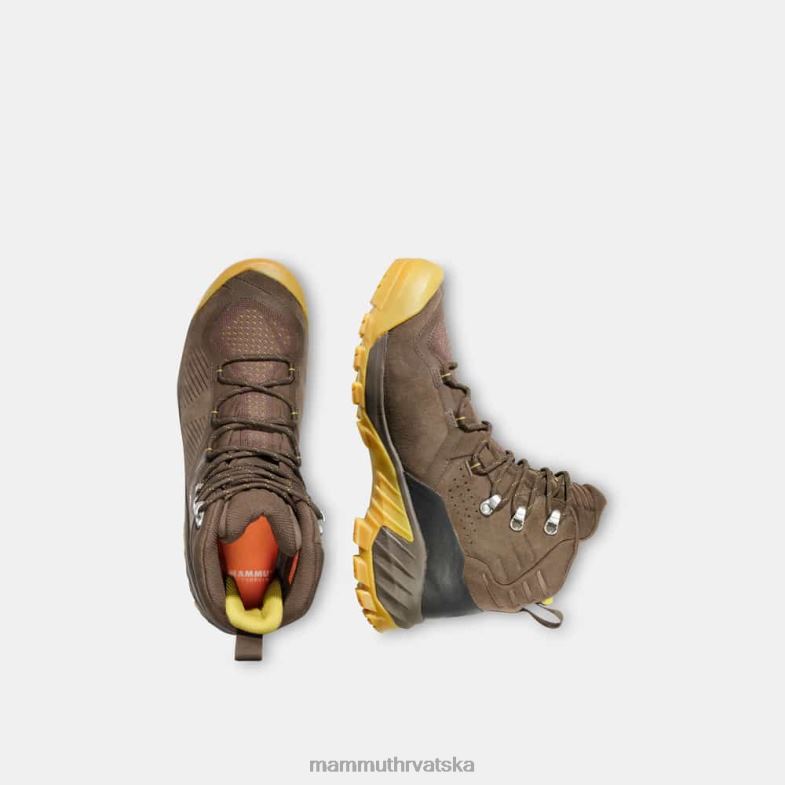 Mammut muškarci obuća sapuen visoki gtx Z08N312 jantarno zelena