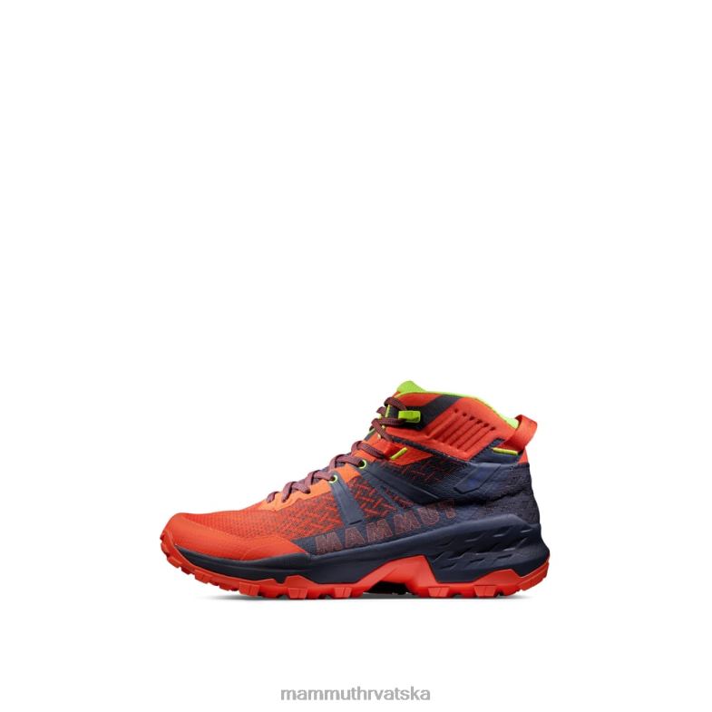 Mammut muškarci obuća sertig ii sredina gtx Z08N1228 hot red-marine