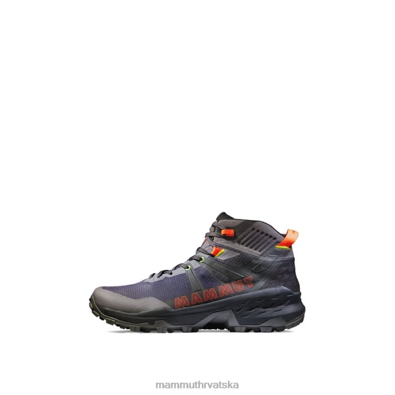 Mammut muškarci obuća sertig ii sredina gtx Z08N322 tamni titan-vibrantno narančasta