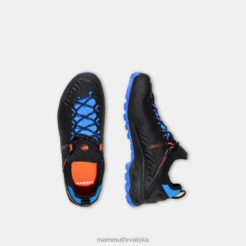 Mammut muškarci obuća alnasca pletivo ii nisko gtx Z08N384 crno-tarn