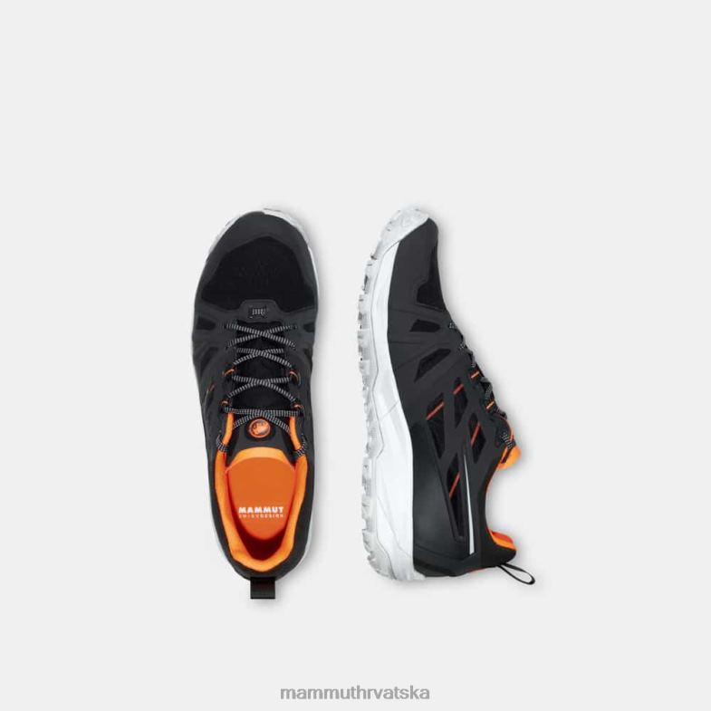 Mammut muškarci obuća saentis niski gtx Z08N324 crno-vibrantna narančasta