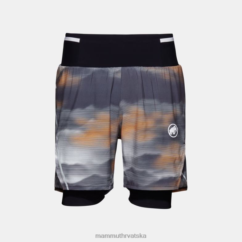 Mammut muškarci odjeća aenergy tr 2 u 1 kratke hlače prigušivač svjetla Z08N131 crno