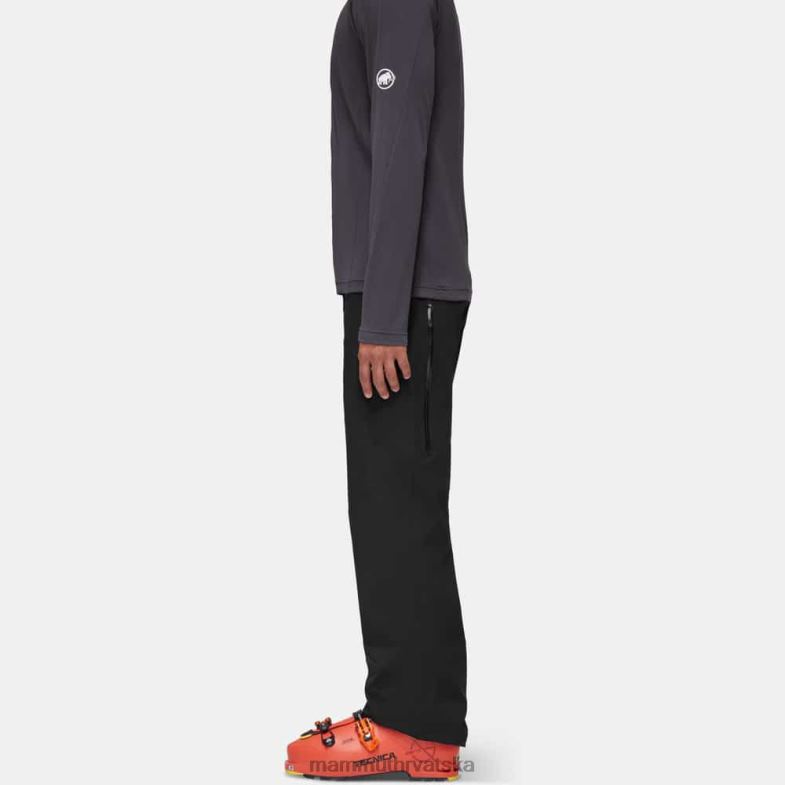 Mammut muškarci odjeća kamene hlače Z08N1048 crno bijeli