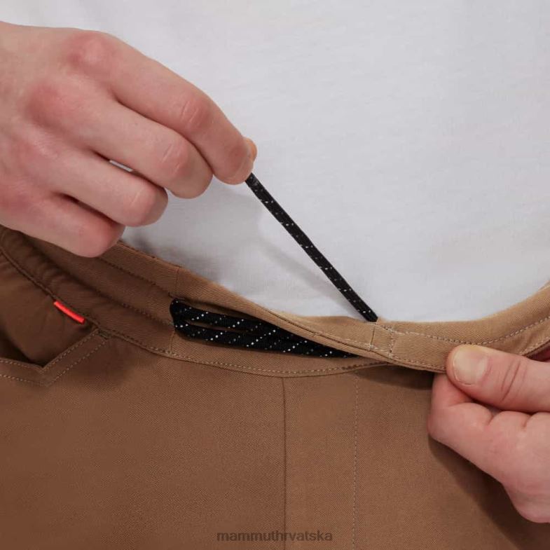 Mammut muškarci odjeća massone hlače Z08N95 tamni pijesak