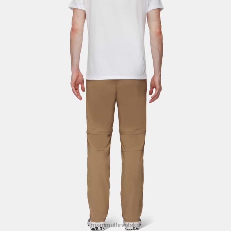 Mammut muškarci odjeća planinarske hlače s patentnim zatvaračem Z08N1125 tamni pijesak