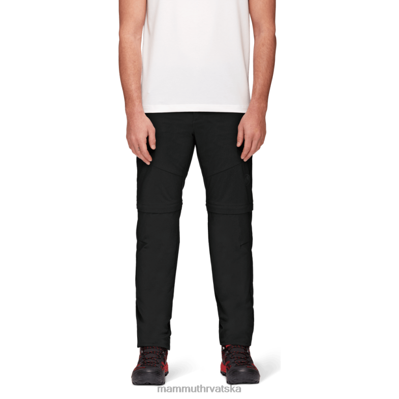 Mammut muškarci odjeća planinarske hlače s patentnim zatvaračem Z08N266 crno