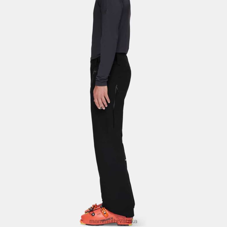 Mammut muškarci odjeća stoney hs termo hlače Z08N1071 crno bijeli