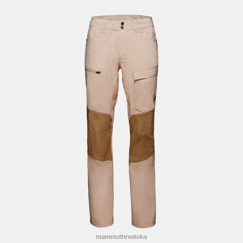 Mammut muškarci odjeća zinalne hibridne hlače Z08N181 savana-tamni pijesak