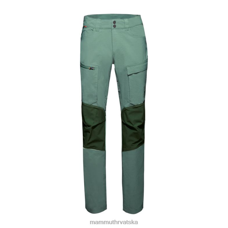 Mammut muškarci odjeća zinalne hibridne hlače Z08N971 tamno drvo od žada