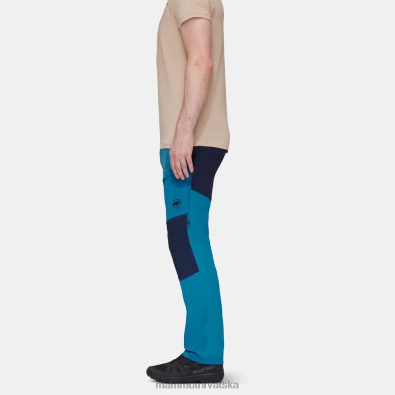 Mammut muškarci odjeća zinalne hibridne hlače Z08N972 duboka ledena marina