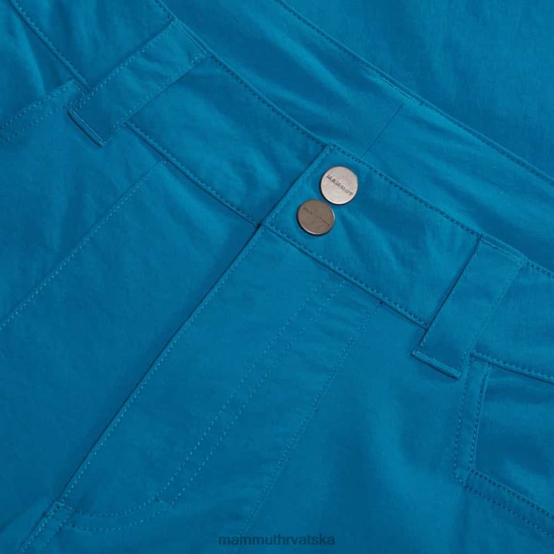 Mammut muškarci odjeća zinalne hibridne hlače s patentnim zatvaračem Z08N1103 duboka ledena marina