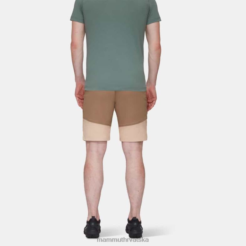 Mammut muškarci odjeća zinalne hibridne kratke hlače Z08N778 savana-tamni pijesak