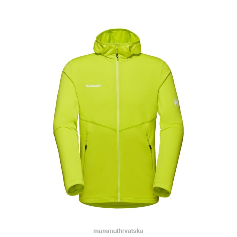 Mammut muškarci odjeća aconcagua light ml jakna s kapuljačom Z08N994 visoko vapno