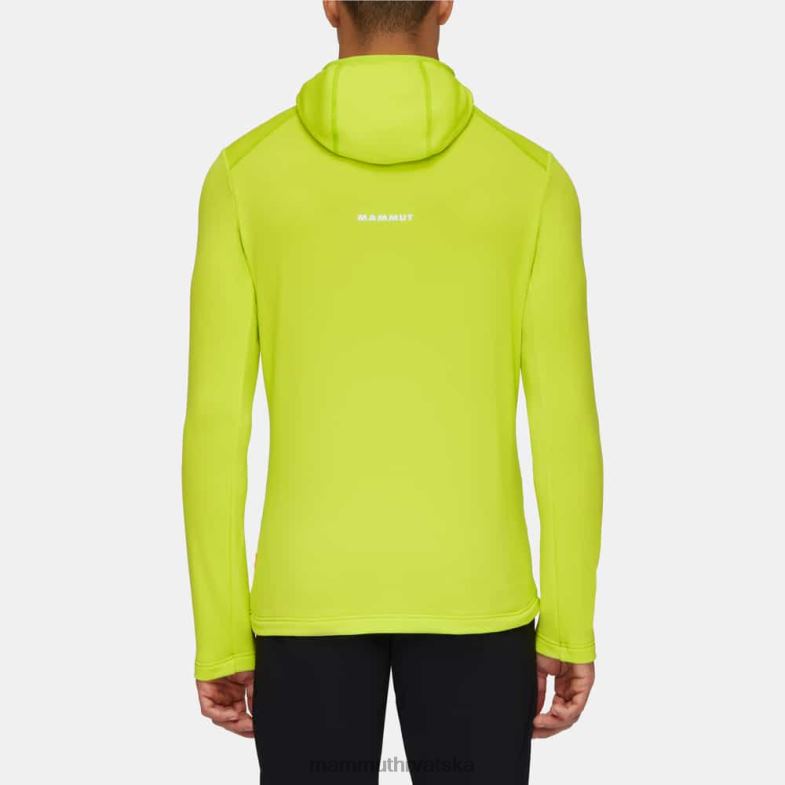 Mammut muškarci odjeća aconcagua light ml jakna s kapuljačom Z08N994 visoko vapno