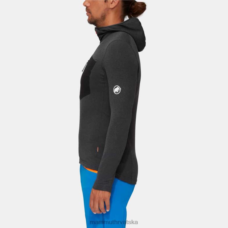 Mammut muškarci odjeća aenergy light ml jakna s kapuljačom Z08N1 crno-fantomski