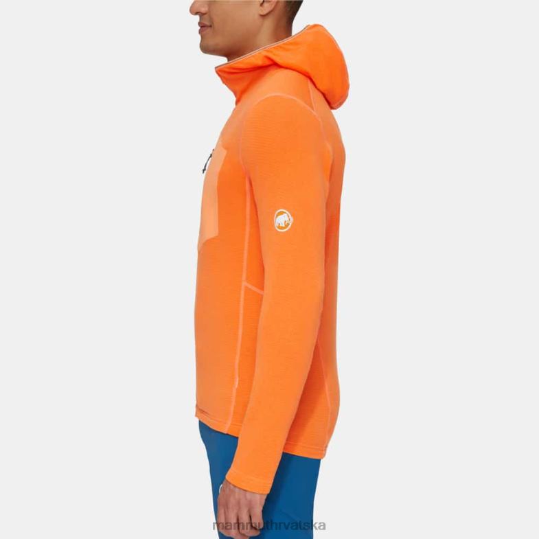 Mammut muškarci odjeća aenergy light ml jakna s kapuljačom Z08N627 mandarina