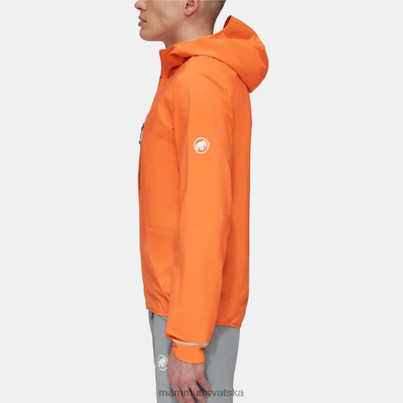 Mammut muškarci odjeća aenergy tr hs jakna s kapuljačom Z08N12 tamna mandarina