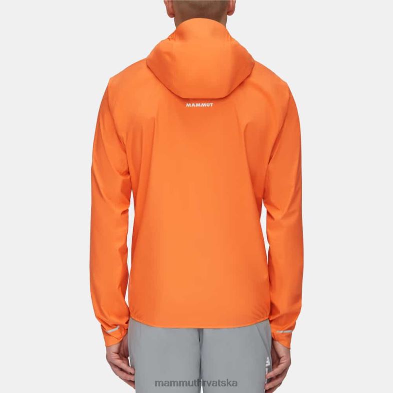 Mammut muškarci odjeća aenergy tr hs jakna s kapuljačom Z08N12 tamna mandarina