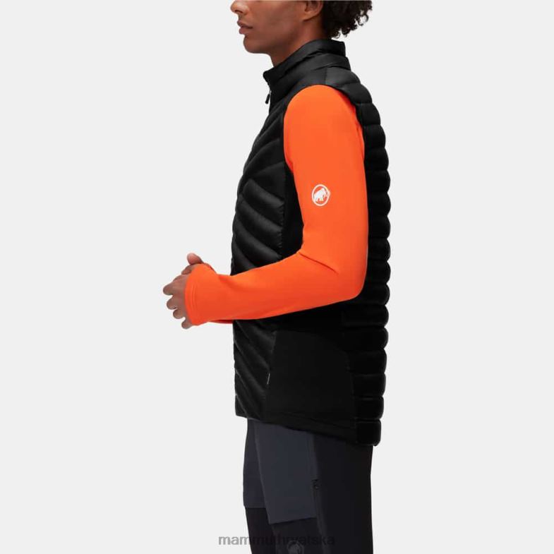 Mammut muškarci odjeća albula u hibridnom prsluku Z08N63 crno