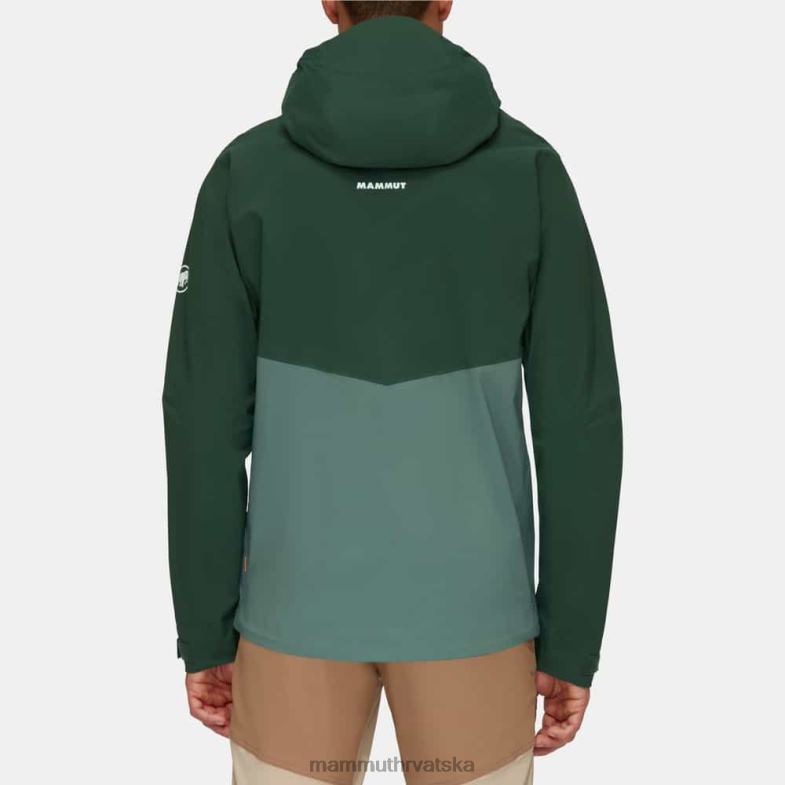 Mammut muškarci odjeća alto guide hs jakna s kapuljačom Z08N698 tamno drvo od žada