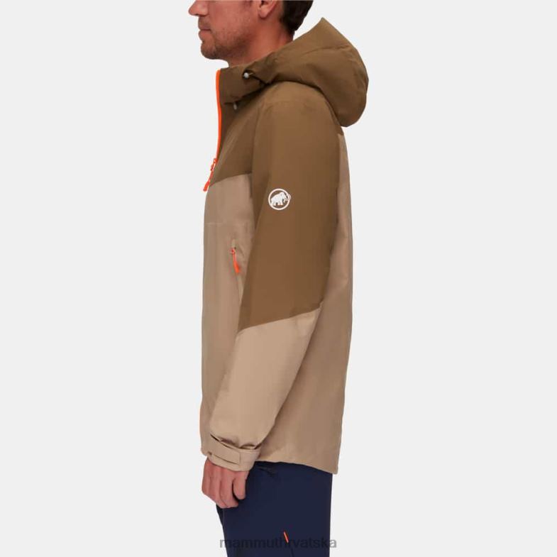 Mammut muškarci odjeća convey tour hs jakna s kapuljačom Z08N750 safari-tamni pijesak