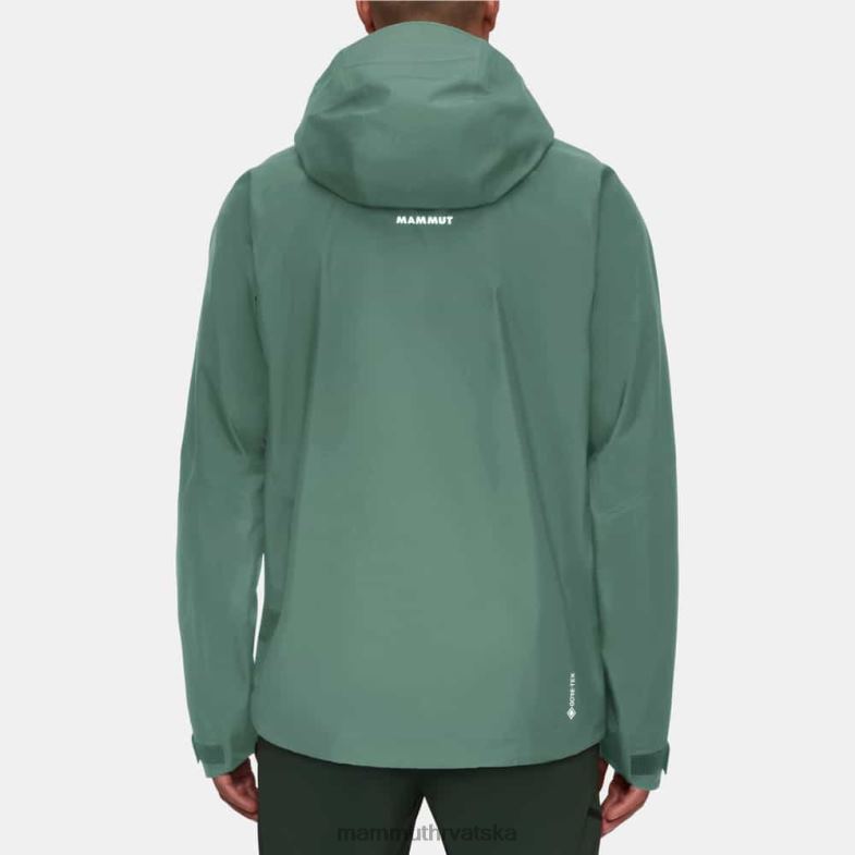 Mammut muškarci odjeća crater iv hs jakna s kapuljačom Z08N13 tamni žad