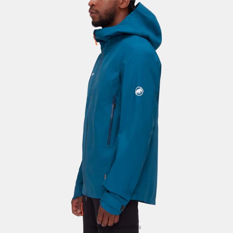 Mammut muškarci odjeća crater iv hs jakna s kapuljačom Z08N661 duboki led