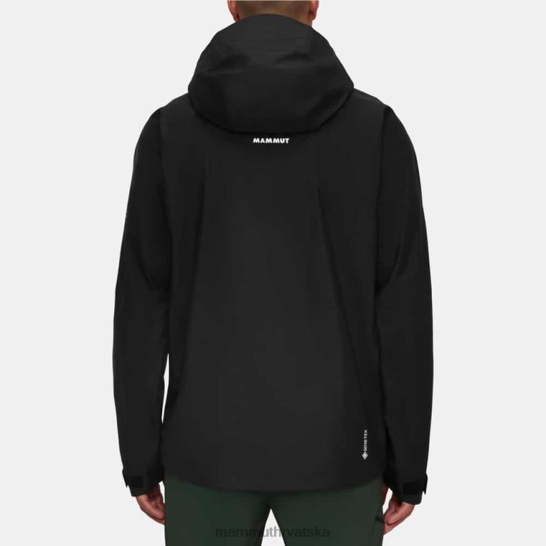 Mammut muškarci odjeća crater iv hs jakna s kapuljačom Z08N662 crno