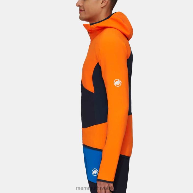 Mammut muškarci odjeća eiger speed ml hibridna jakna s kapuljačom Z08N92 arumita-noć