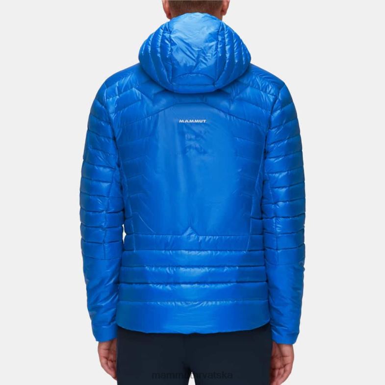 Mammut muškarci odjeća eigerjoch je napredovao u jakni s kapuljačom Z08N765 azurit
