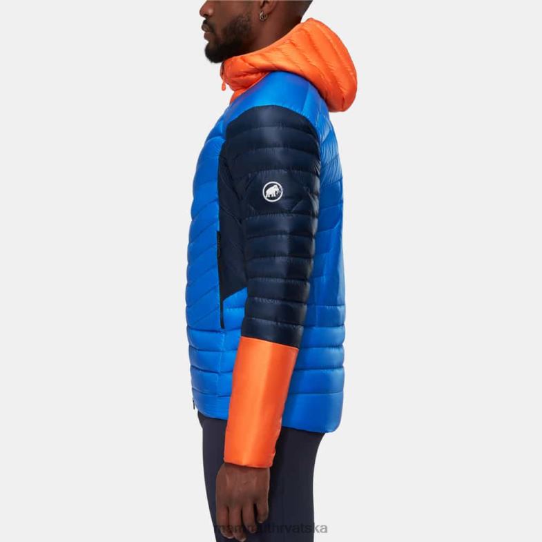 Mammut muškarci odjeća eigerjoch je napredovao u jakni s kapuljačom Z08N80 azurit-noć