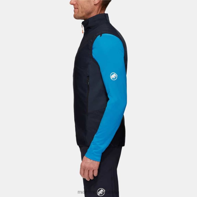 Mammut muškarci odjeća eigerjoch u hibridnom prsluku Z08N50 noć