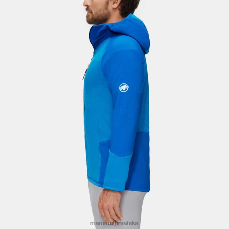 Mammut muškarci odjeća eiswand advanced ml jakna s kapuljačom Z08N968 tarn-azurit