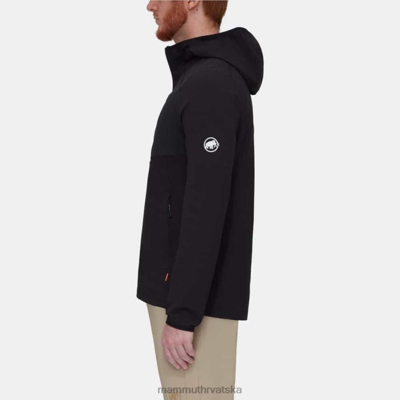 Mammut muškarci odjeća madris light ml jakna s kapuljačom Z08N645 crno