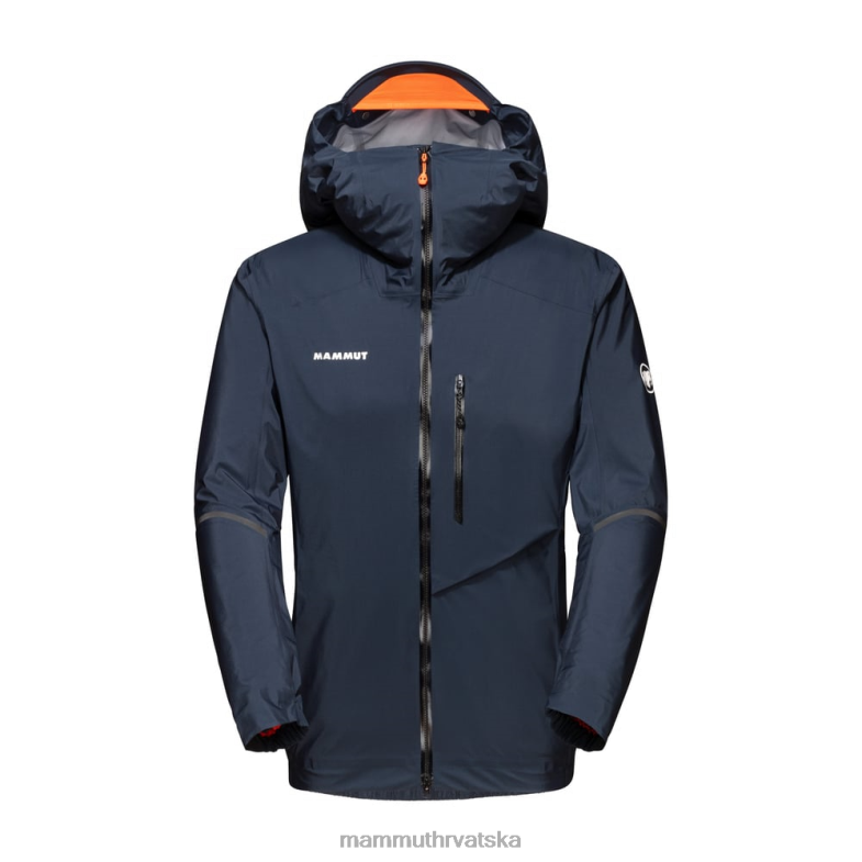 Mammut muškarci odjeća nordwand light hs jakna s kapuljačom Z08N682 noć