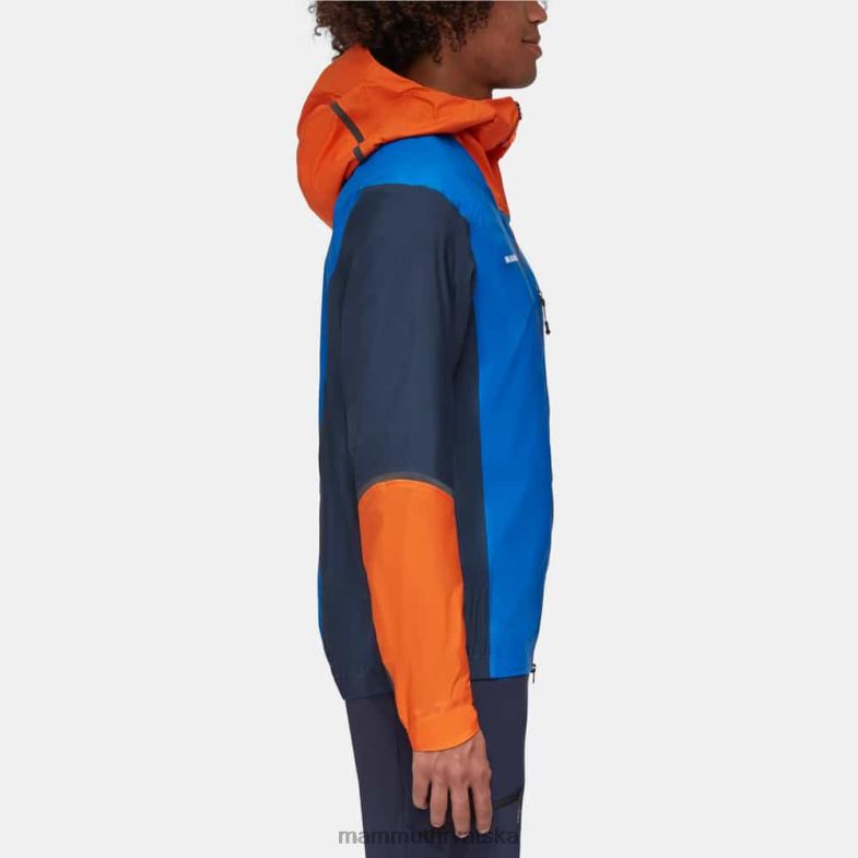 Mammut muškarci odjeća nordwand light hs jakna s kapuljačom Z08N683 azurit-noć