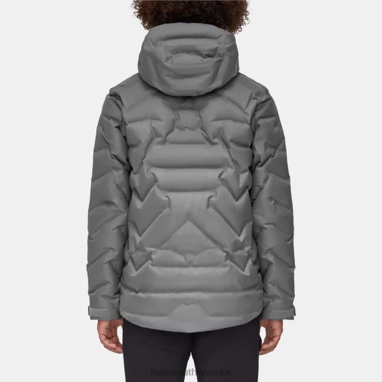 Mammut muškarci odjeća photics hs termo jakna s kapuljačom Z08N42 titanijum