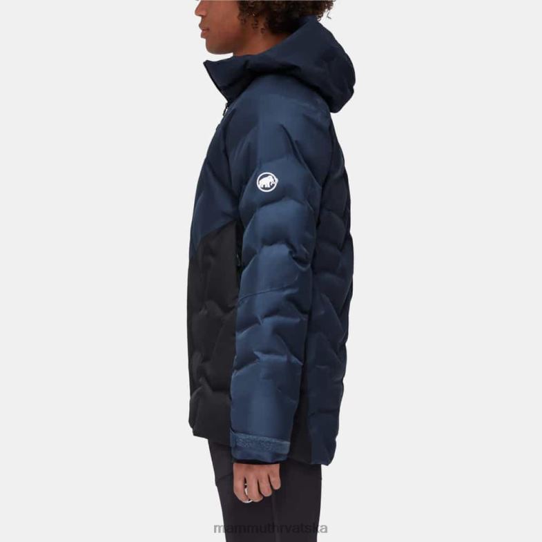 Mammut muškarci odjeća photics ski hs termo jakna s kapuljačom Z08N689 crno-morski