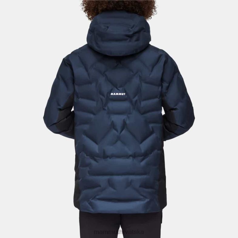 Mammut muškarci odjeća photics ski hs termo jakna s kapuljačom Z08N689 crno-morski