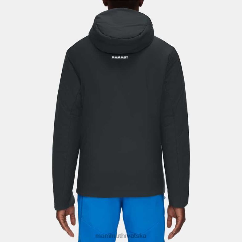 Mammut muškarci odjeća rime u flex jakni s kapuljačom Z08N754 crno-fantomski