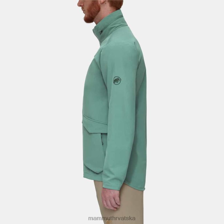 Mammut muškarci odjeća seon pa jakna s kapuljačom Z08N777 tamni žad