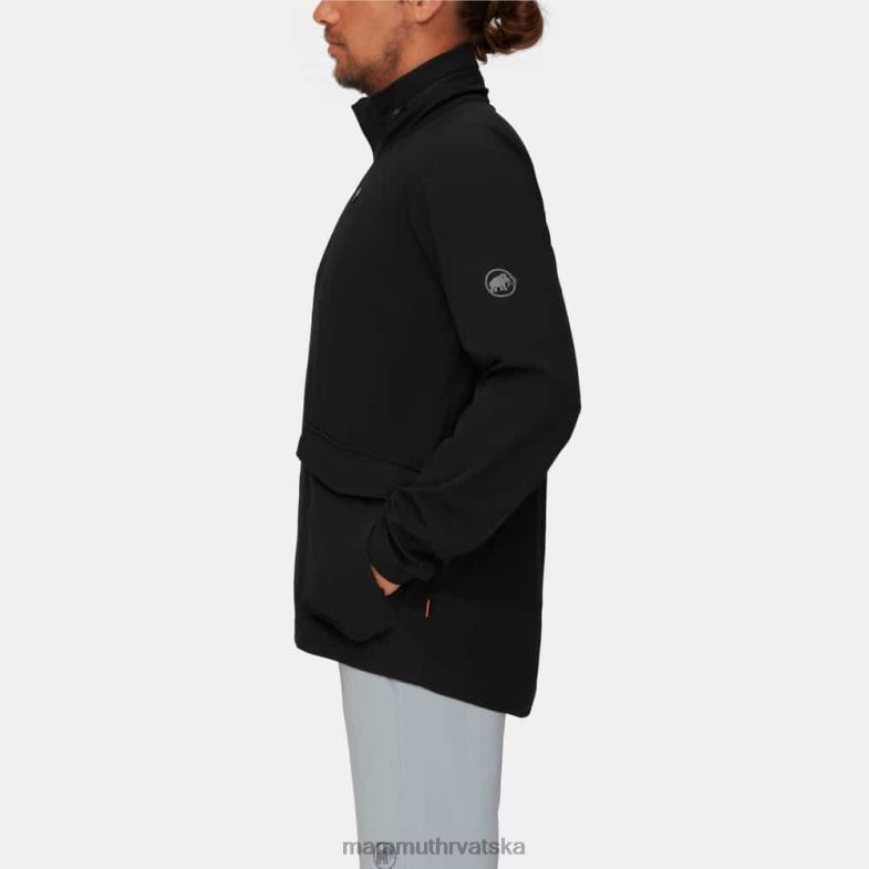 Mammut muškarci odjeća seon pa jakna s kapuljačom Z08N89 crno