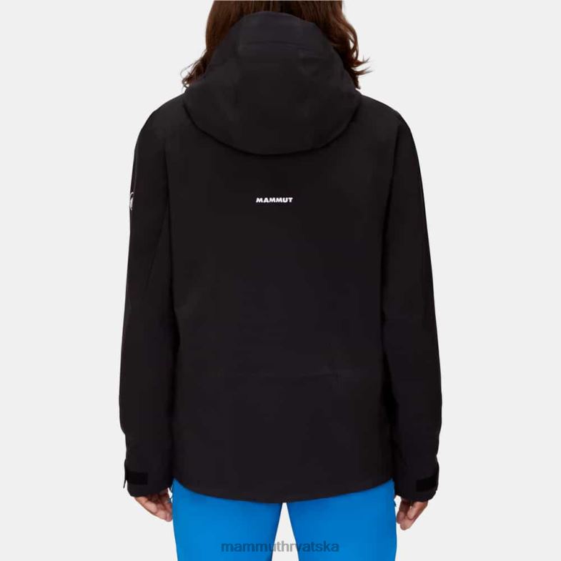 Mammut muškarci odjeća stoney hs jakna Z08N70 crno bijeli