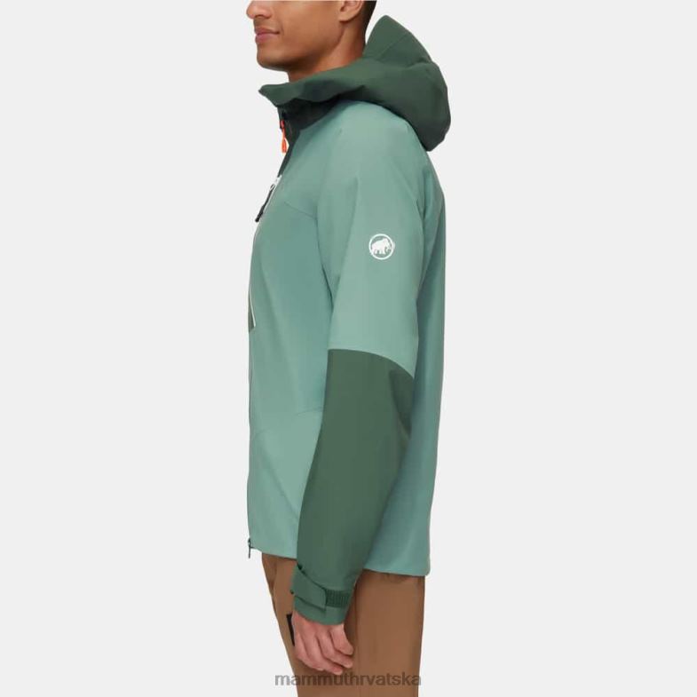 Mammut muškarci odjeća taiss hs jakna s kapuljačom Z08N693 tamno drvo od žada