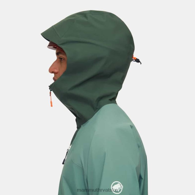 Mammut muškarci odjeća taiss hs jakna s kapuljačom Z08N693 tamno drvo od žada