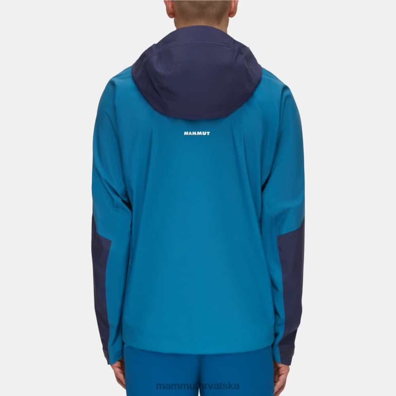 Mammut muškarci odjeća taiss hs jakna s kapuljačom Z08N694 duboka ledena marina