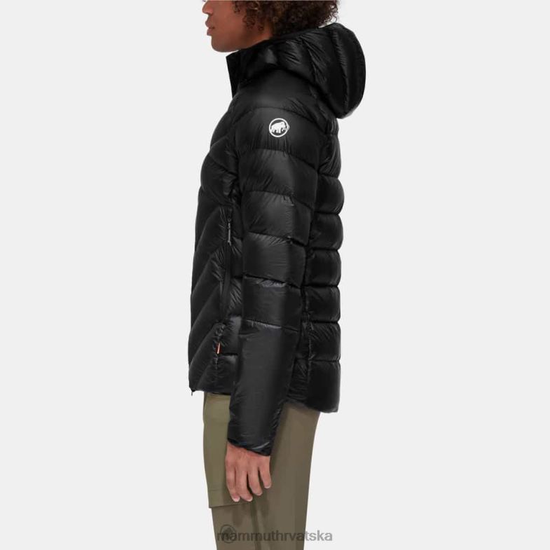 Mammut muškarci odjeća taiss u jakni s kapuljačom Z08N17 crno