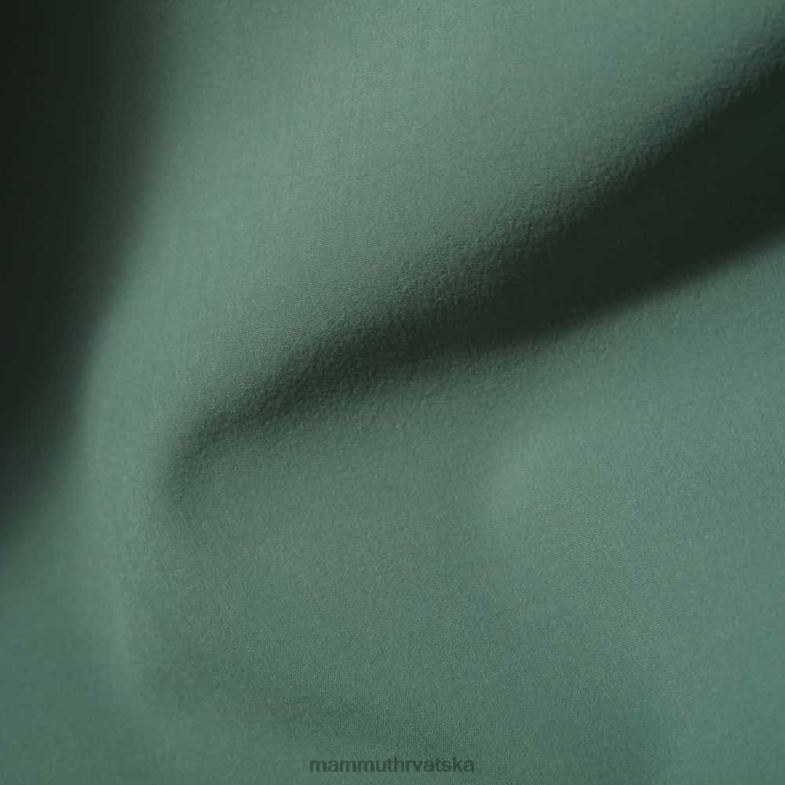 Mammut muškarci odjeća ultimativna udobnost pa jakna s kapuljačom Z08N56 tamni žad